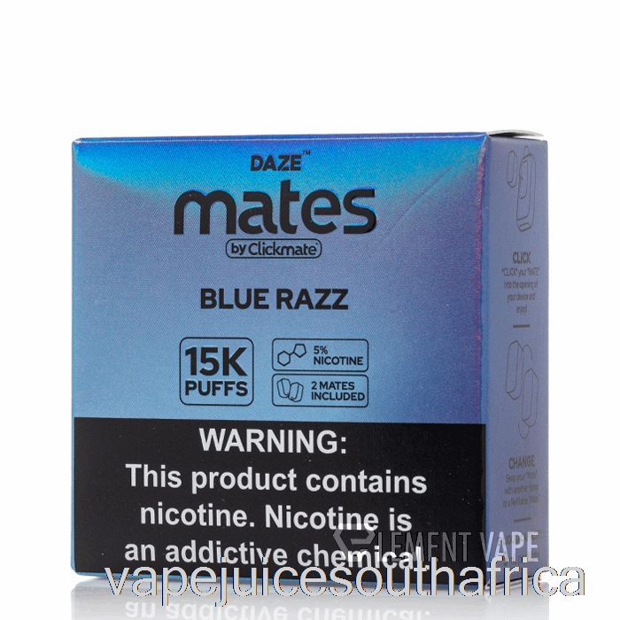 Vape Juice South Africa 7 Daze Mate Pods Blue Razz